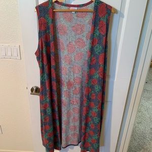 LuLaRoy Joy long vest
